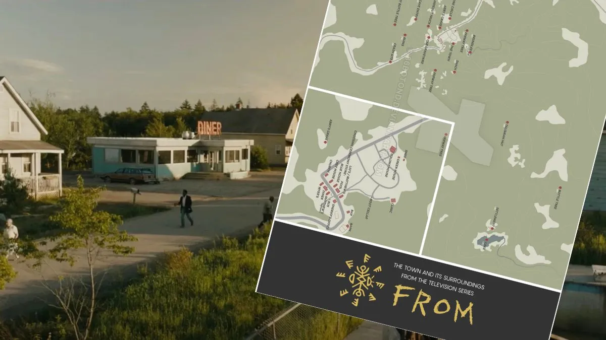 Tak wygląda mapa miasteczka ze Stamtąd. Co wiemy o Fromville?