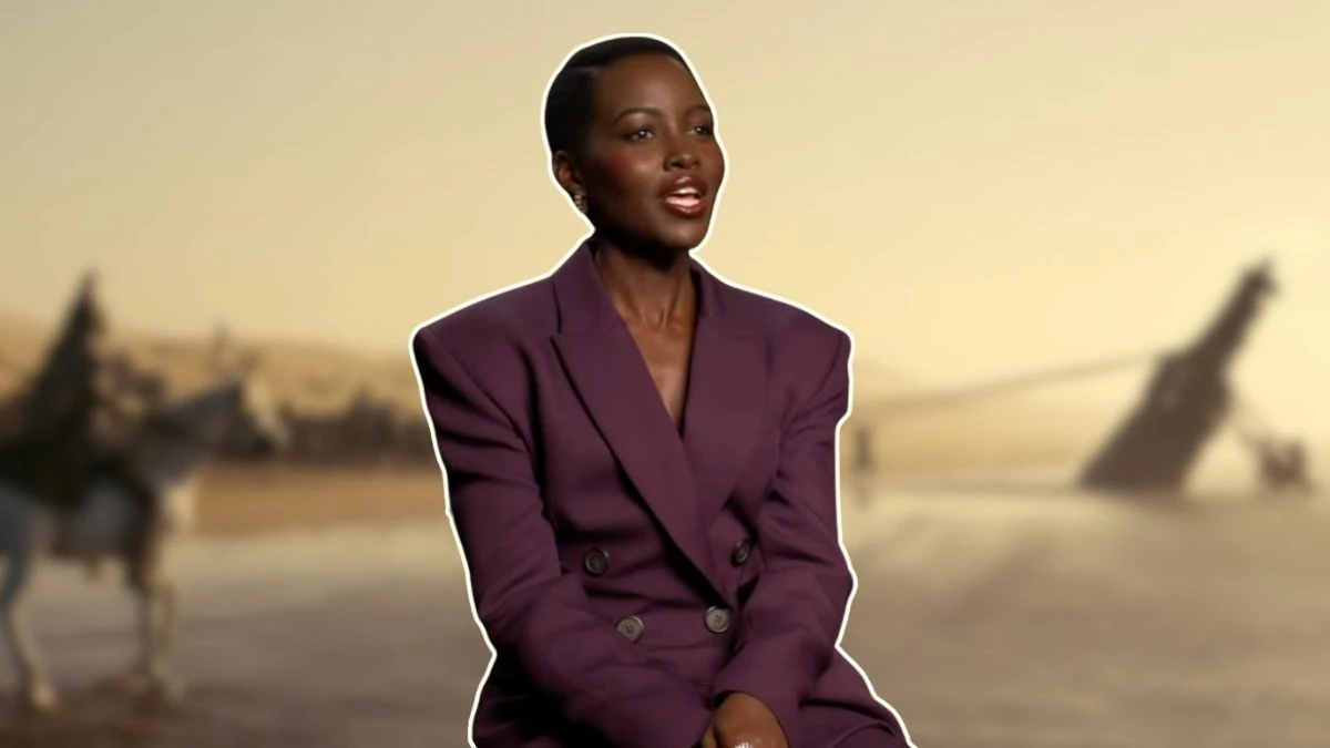Lupita Nyong'o zagrała Helenę Trojańską. Pieniacze w ryk