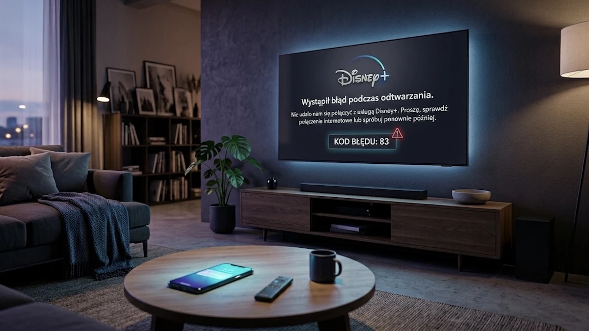 Disney+ i kod błędu 83. Co oznacza i jak go naprawić?